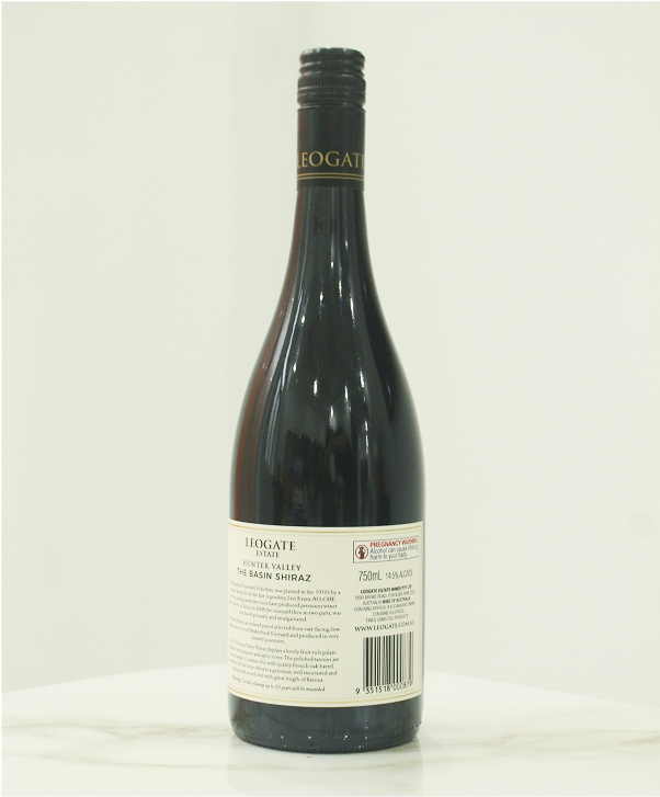The Basin
Reserve Shiraz